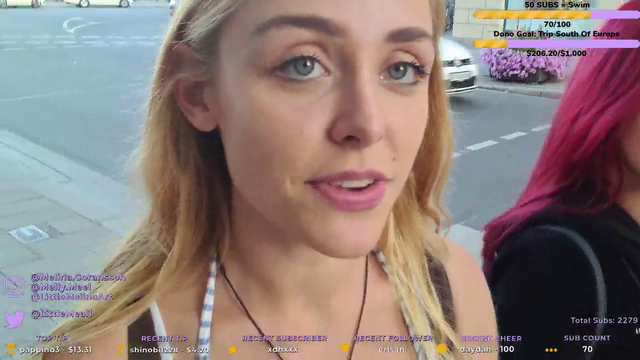 Hasan's subs are nice to Melina