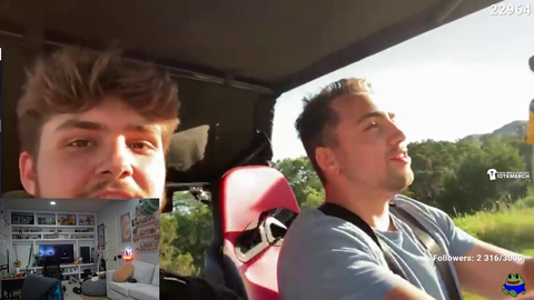 Miz crashes Golf Cart and Senny breaks his arm