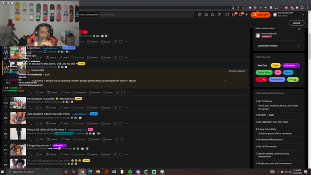 Bruce's response to a channel hopping andy in chat