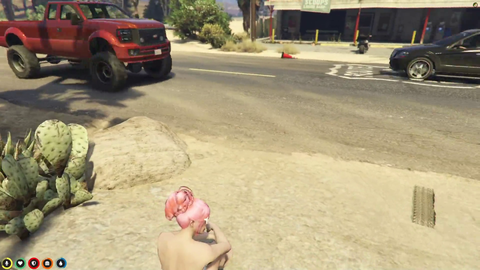 Lily's having a rough day in GTA