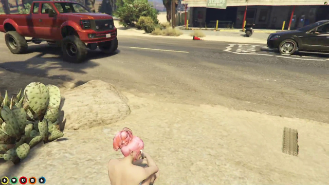 Lily's having a rough day in GTA
