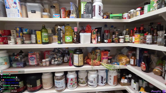 Esfands pantry holds one of these things,  which is not like the others!