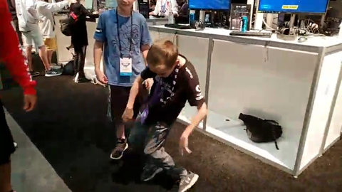 Little zoomer fortnite dances too hard