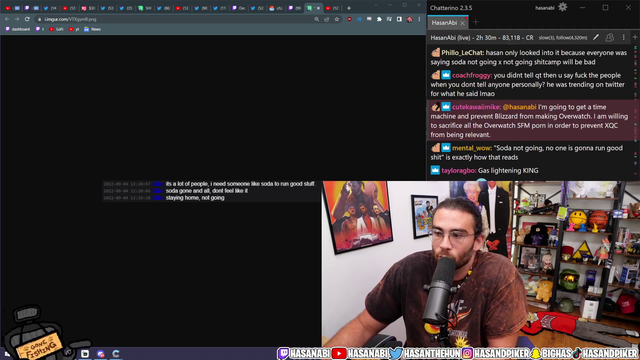 Hasan says xQc is not a good person
