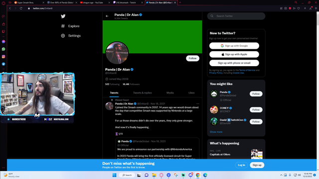 MoistCr1tikal talks about Kick's top streamer viewership