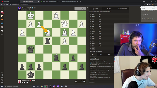 xQc finds 5Head move for 0Head Hikaru to ruin it [Chess]