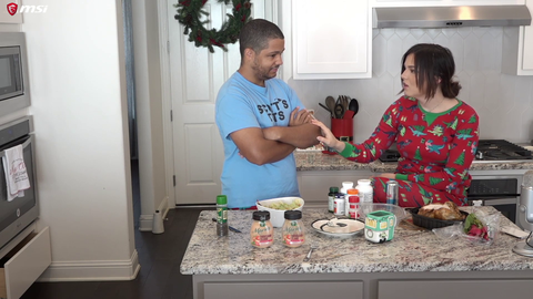 Malena gives a lesson on vitamins