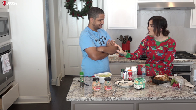 Malena gives a lesson on vitamins