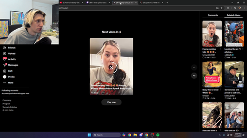 Britt went live, leaking chats and 4chan posts about Emi’s custody. People think she was hacked, others say she meant to record screen.
