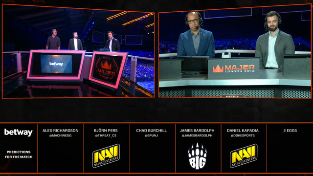 Chicken prediction at CSGO MAJOR