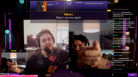 NymN Rips his shirt out of sadness :(
