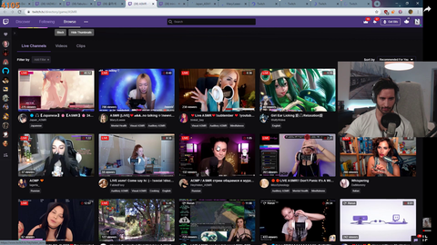 NymN opens multiple ASMR streams at once