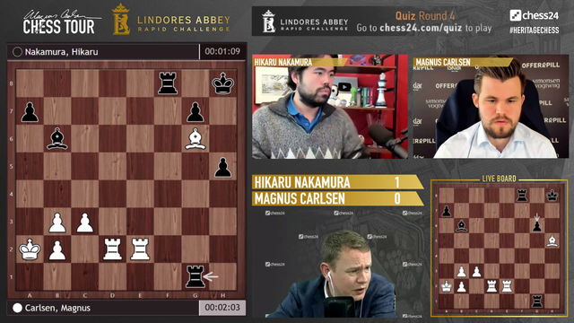 Magnus Carlsen mouse slips vs Hikaru