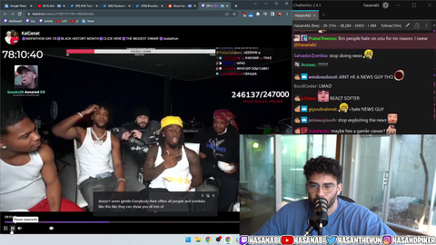Hasan responds to the Kai clip where Kai and his friends complain about Hasan covering controversies