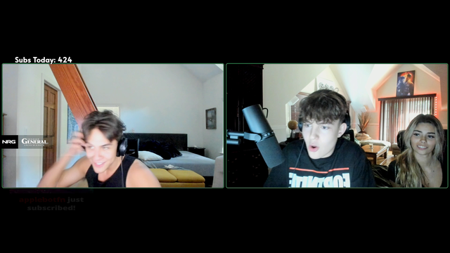 Clix and fellow NRG roommate fighting on stream over underage girl