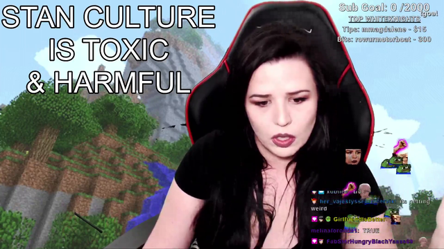 Kaceytron reads toxic comments from Minecraft stans
