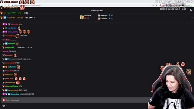 Kaceytron and Crazyslick seducing each other