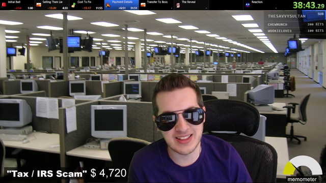 Kitboga gets scammer to do quick maffs