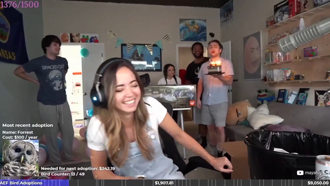 Maya and Miz famous in France on a 60k viewer stream PogU