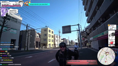 $1 million raised for IDF charity while arriving in Tokyo after 14 days of cycling