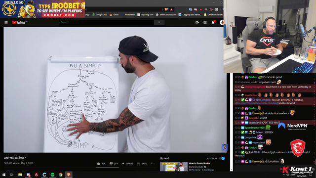 Knut learns about Egirls.