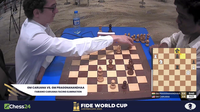 Praggnanandhaa beats world number 2 fabiano caruana to go in final against magnus carlsen and a spot in candidates