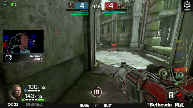 Nail biter Quake finals as the champion is decided in the last 20 seconds of the winning round