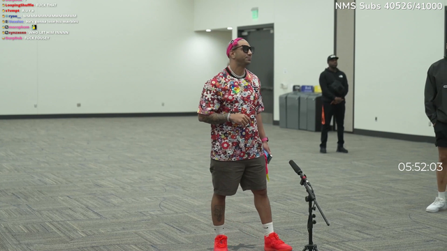 Fousey unexpectedly shows up to the Faze tryouts.