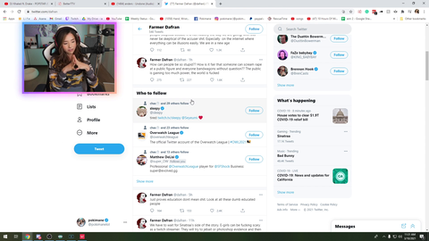 Poki calls out Dafran for his bad take