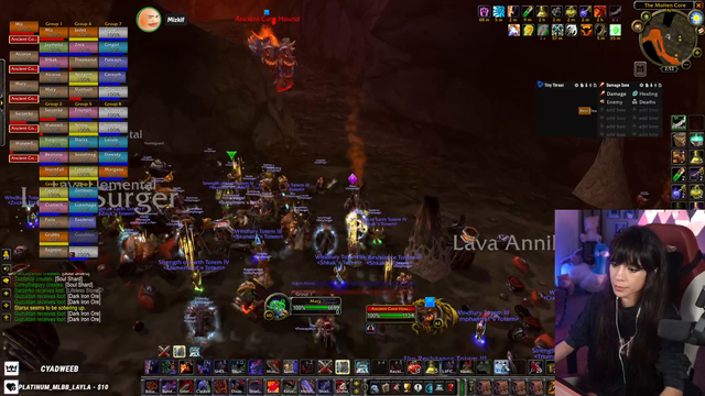 Marymaybe crashes out on the raid