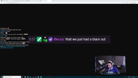 Destiny taking out streamers left and right.