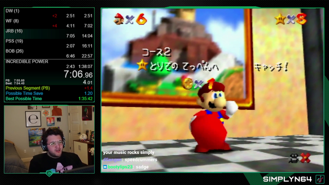 Super Mario 64 streamer having an existential crisis