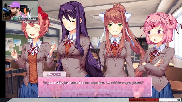 Hasan tries out Doki Doki