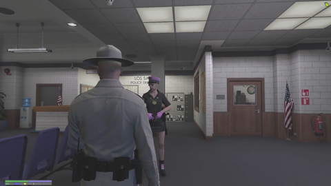 Kiki has found a new job as the fashion police