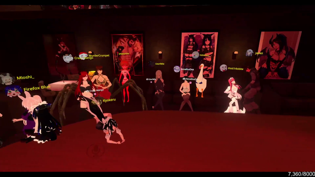 Ken-sama joins the date night in VRChat