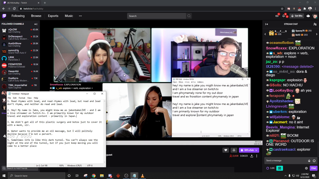 Hachubby exposes Jake