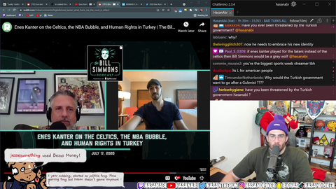 Hasan Talks about being Threatened by the Turkish Government