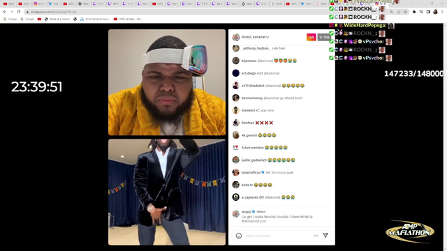 Druski roasts Kai Cenat on Instagram live
