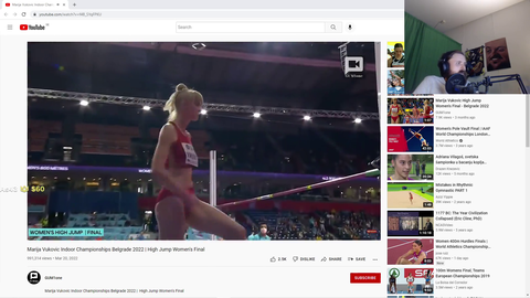 Forsen really likes athletics