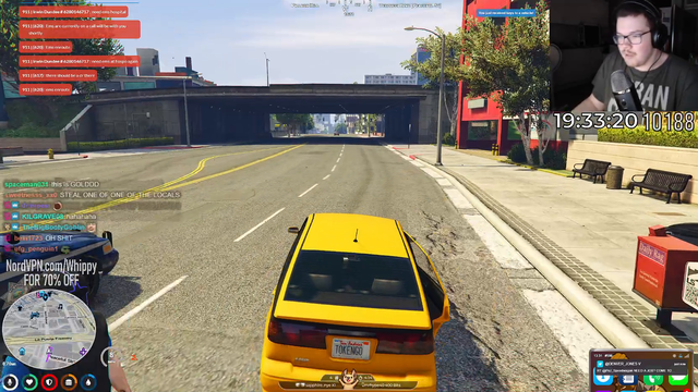 Whippy - Dundee runs over GTA RP Player