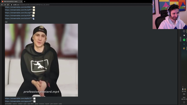 xQc shoots a different type of video