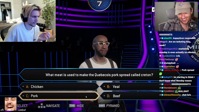 Atrioc also doesn't know the answer (ft. xQc)