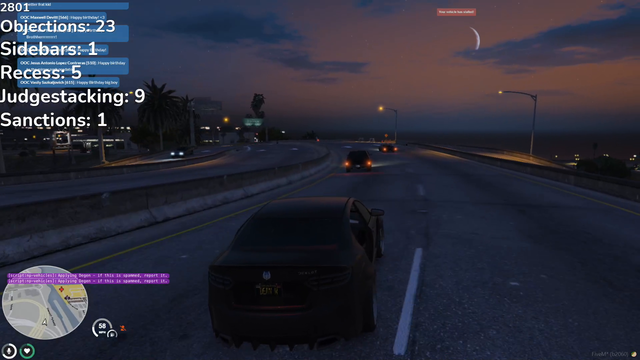 Dean jumps off a bridge and ends stream after losing 250k court case