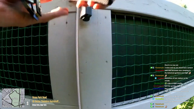 Streamer Gets Locked in the Botanical Gardens