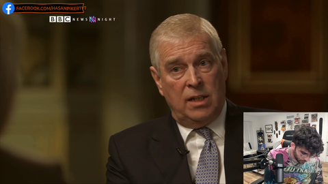 Hasan figures out why Prince Andrew couldn't have been there