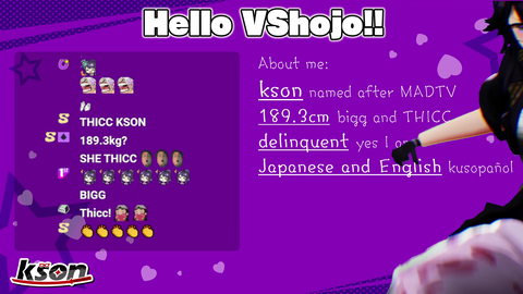 Kson kicks chat