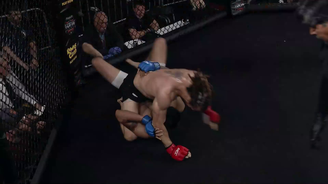 [Melee 2] Jettre Hampton, fighter from Iron Forge Gym, wins by way of submission!