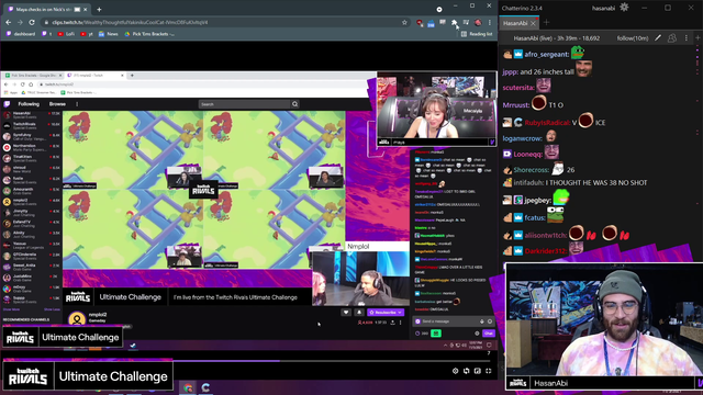 Nick is taking the Twitch Rivals loss hard