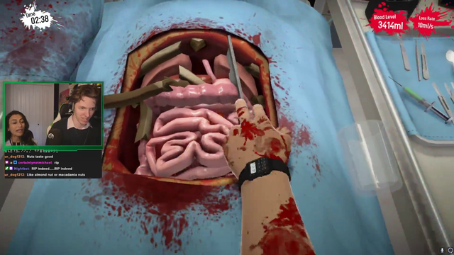 Small streamer hired a real doctor to play Surgeon simulator