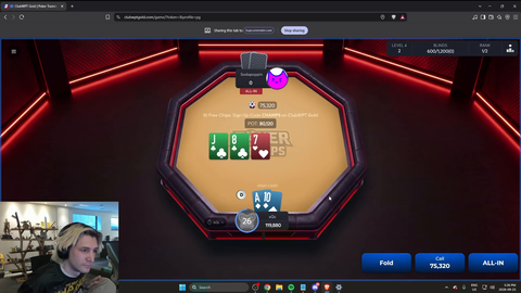 Losing it all in two hands